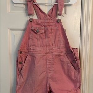 Tinseltown Pink Denim Overalls